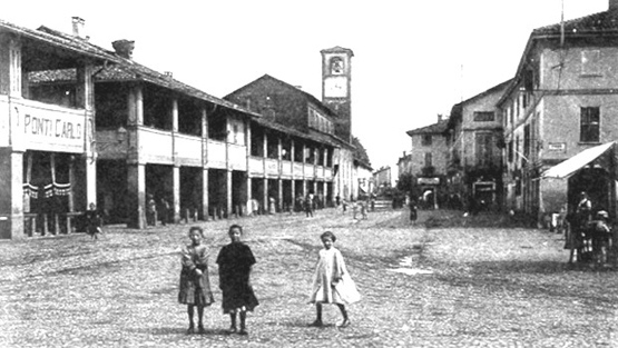 Piazza storica di Magenta